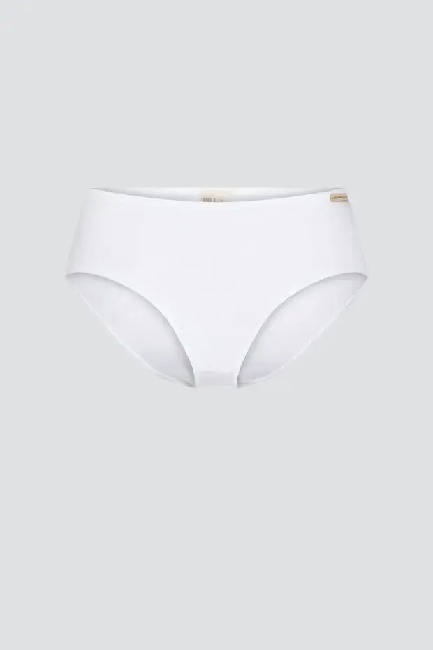 100% White Organic Cotton Panty by Comazo