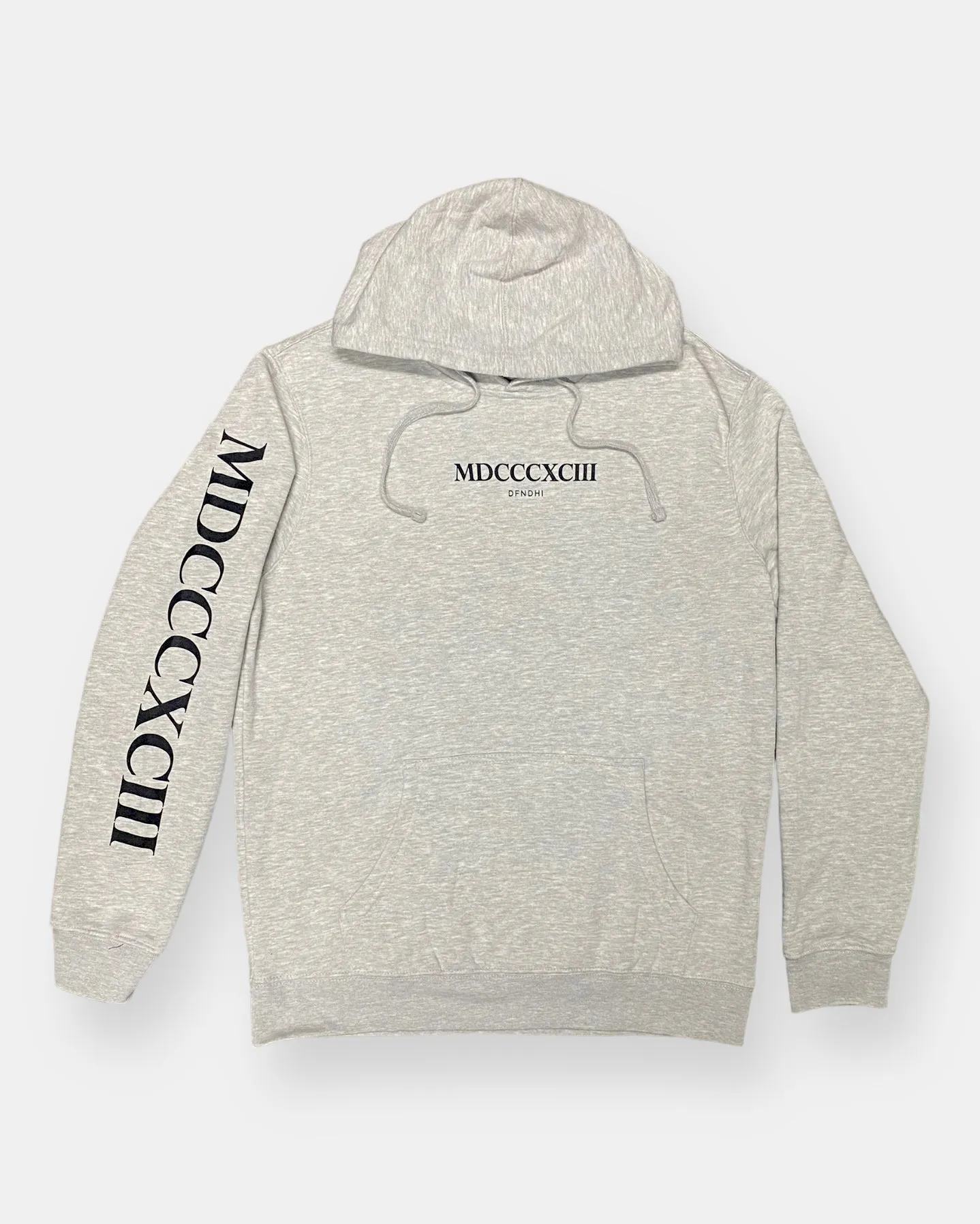 1893 RN Heather Grey Pullover Hoodie