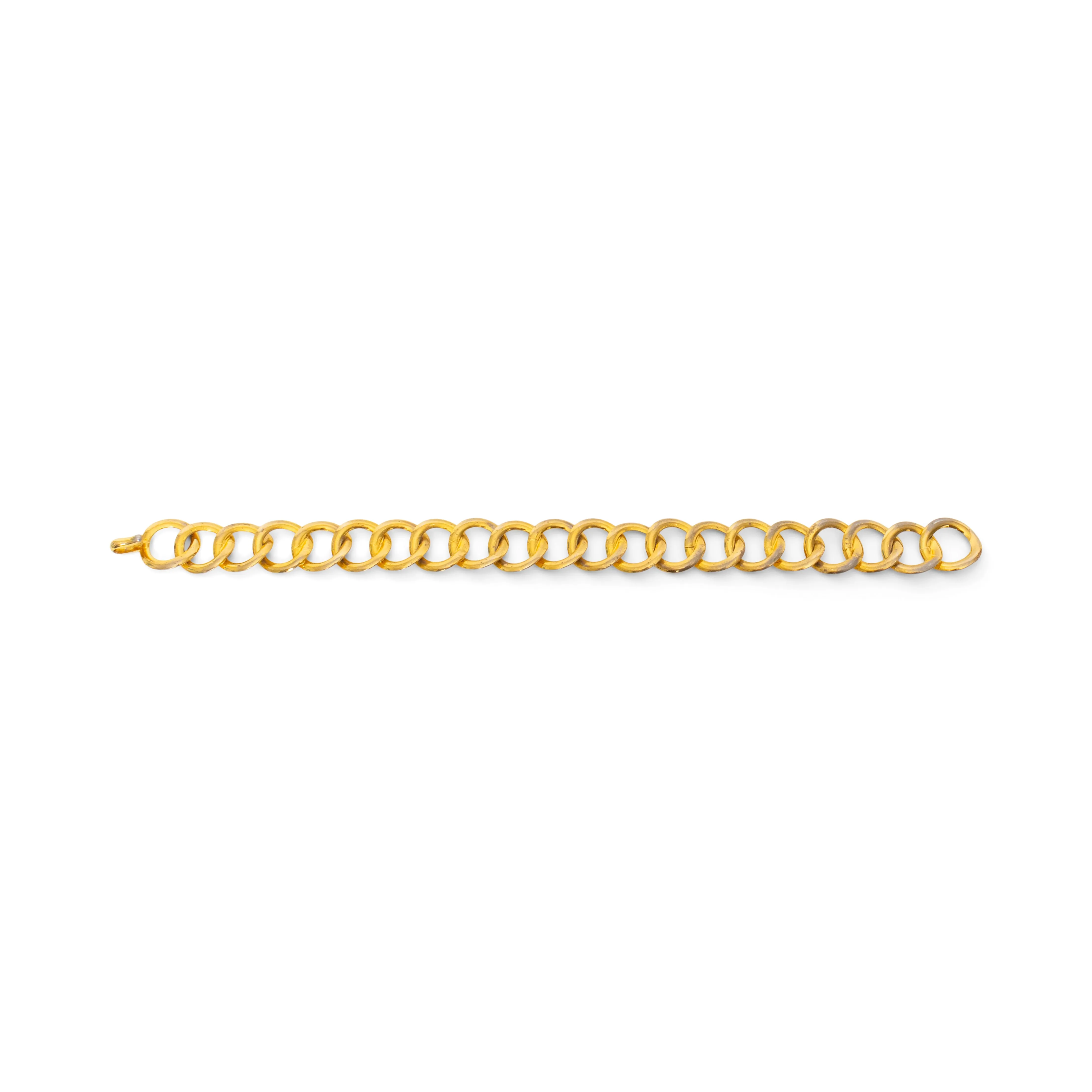 1980s Chain Link Gold-Tone Necklace