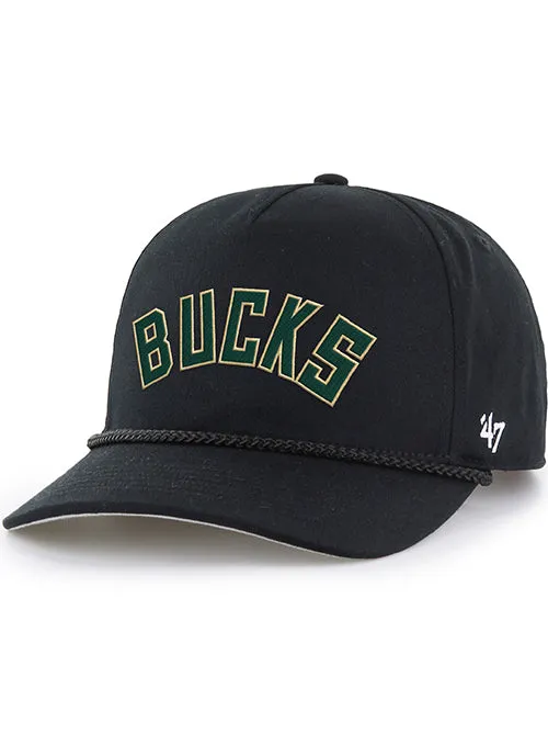 47' Brand Script Rope Hitch Milwaukee Bucks Adjustable Hat