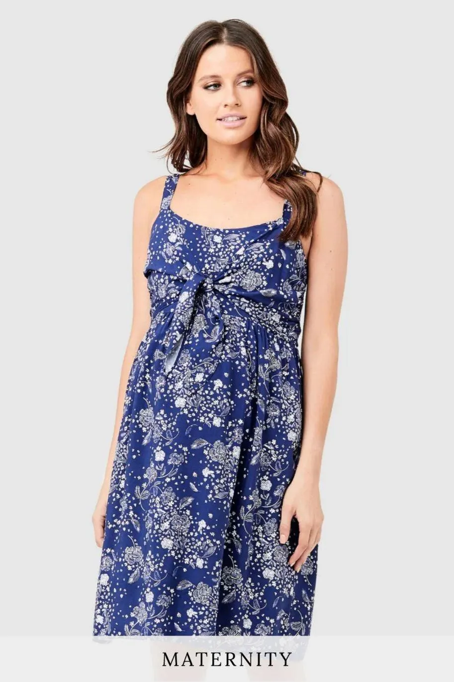 Abbie Tie Front Nursing Dress