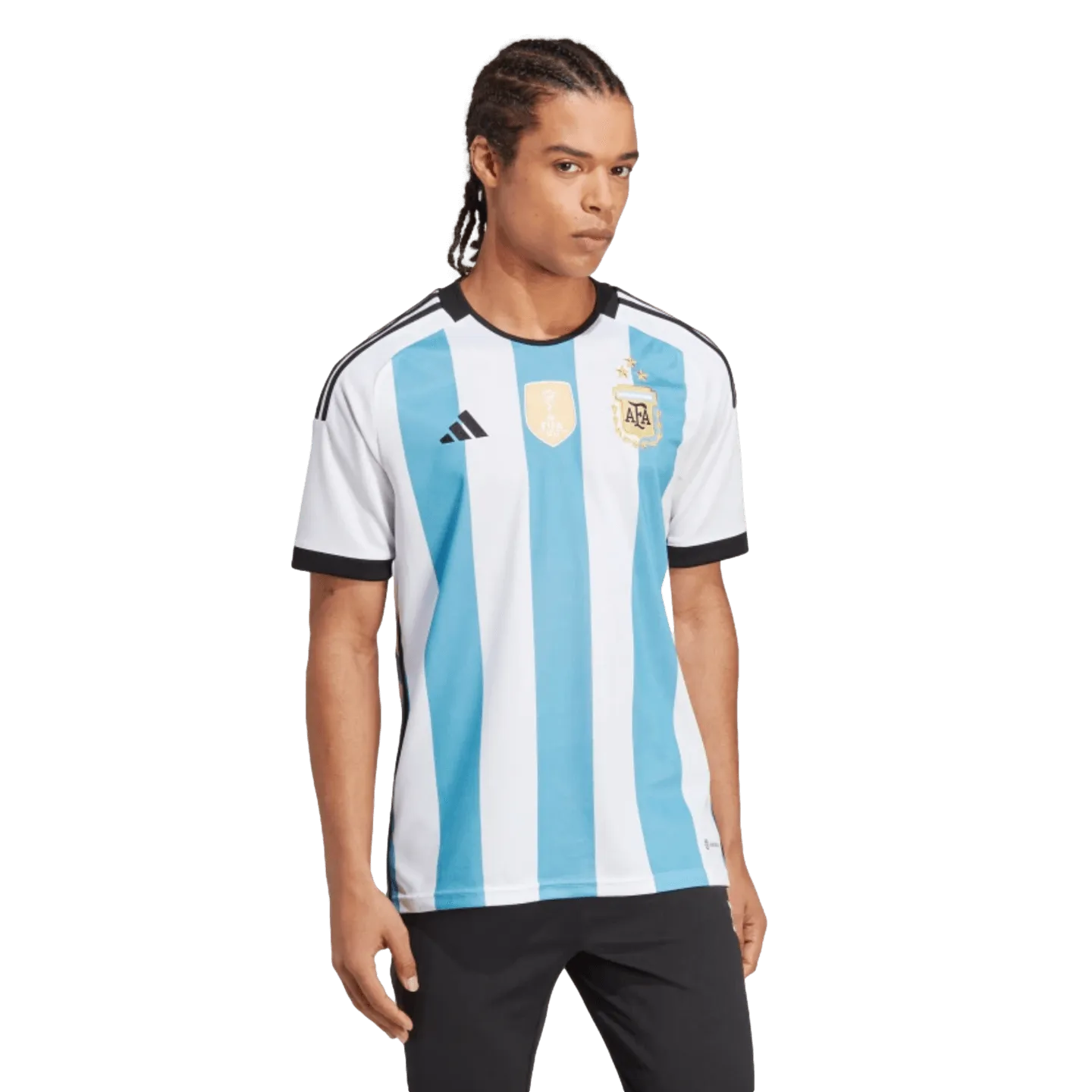 Adidas Argentina 2022 3-Star Winners Home Jersey