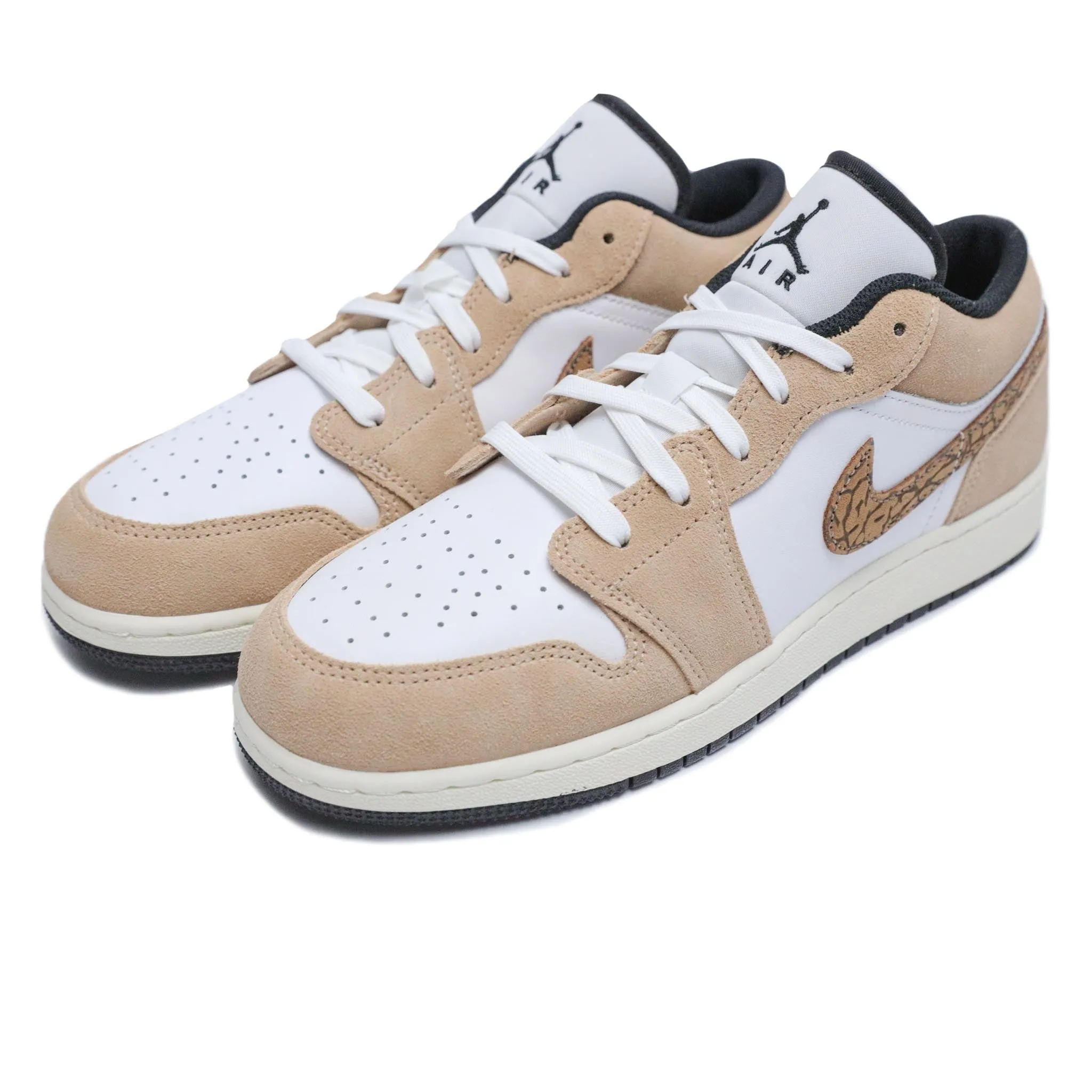 Air Jordan 1 Low SE (GS) 'Brown Elephant'