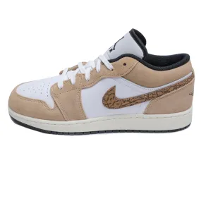 Air Jordan 1 Low SE (GS) 'Brown Elephant'