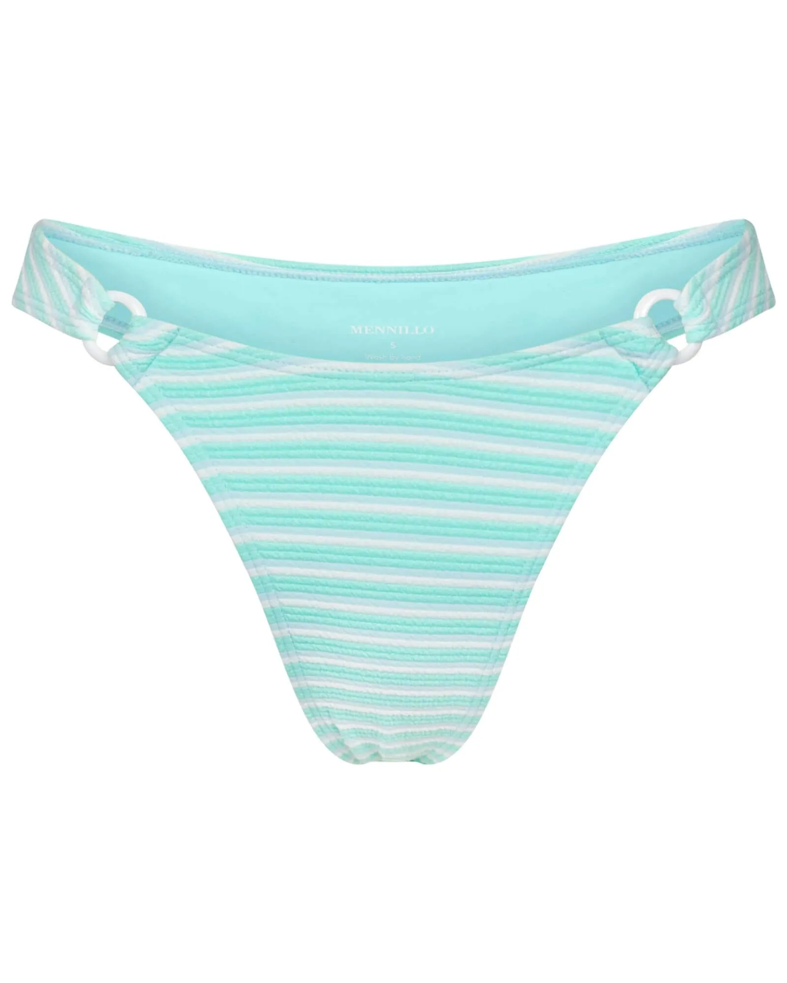 Alfred bottom brazilian - Stripped blue aqua