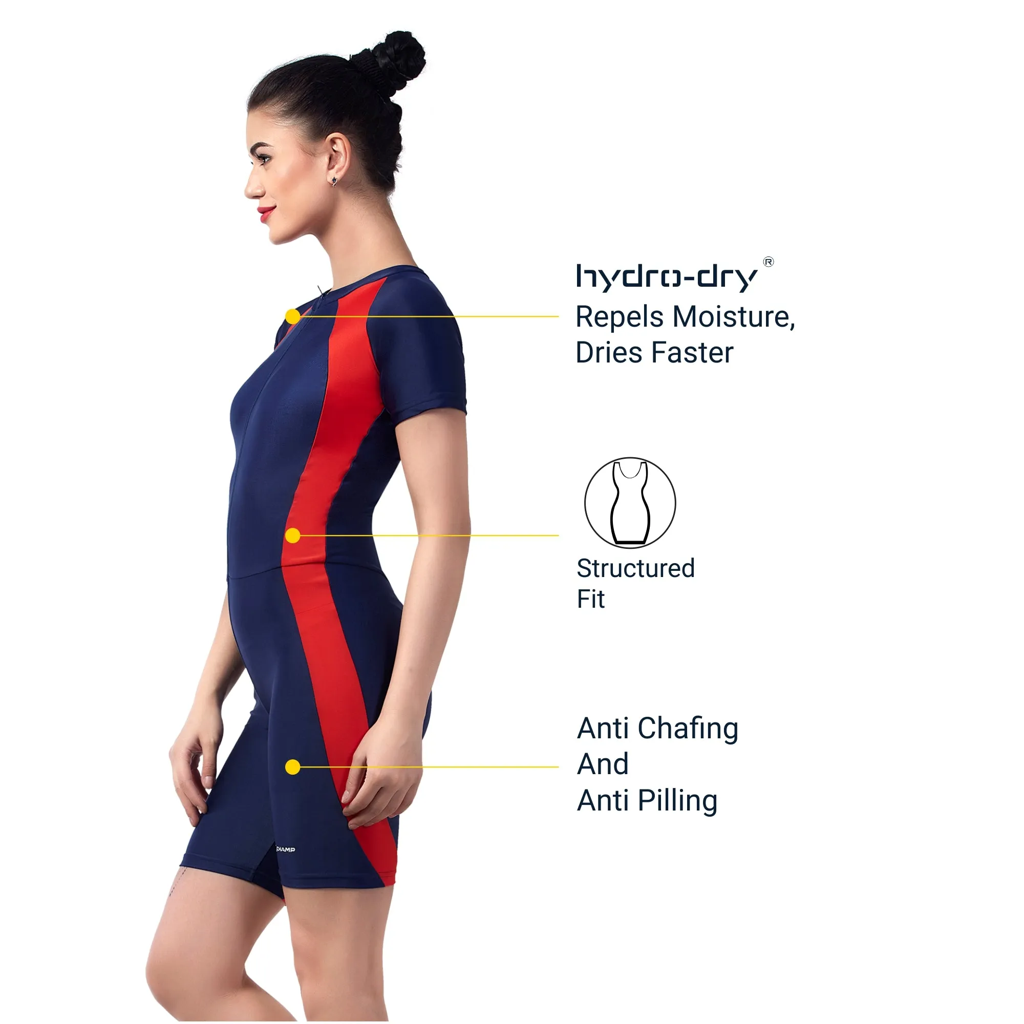 Align Women's SPORTS SUIT (Ideal for Skating, Swimming, Cycling and other fitness activities)