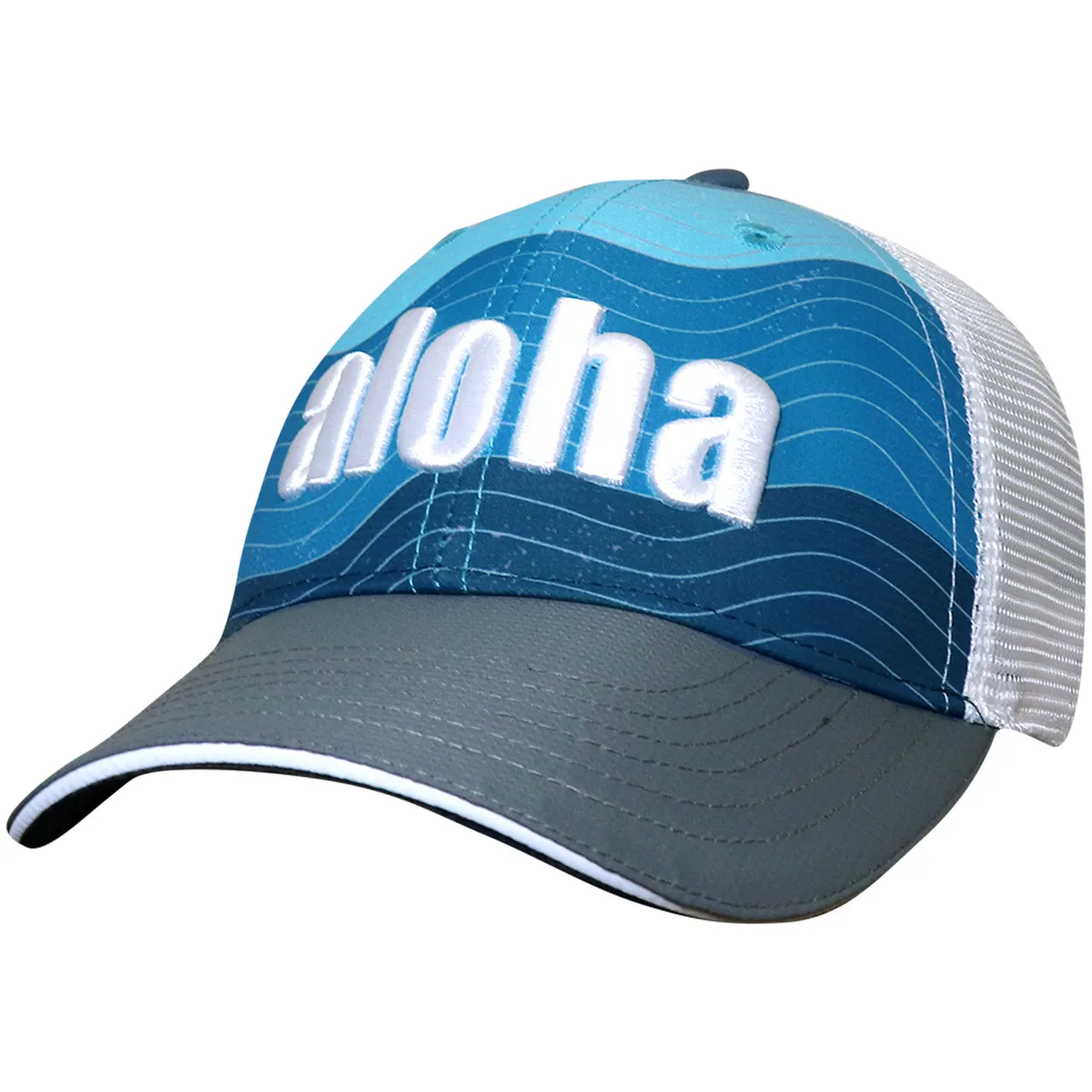 Aloha 6 Panel Trucker Hat