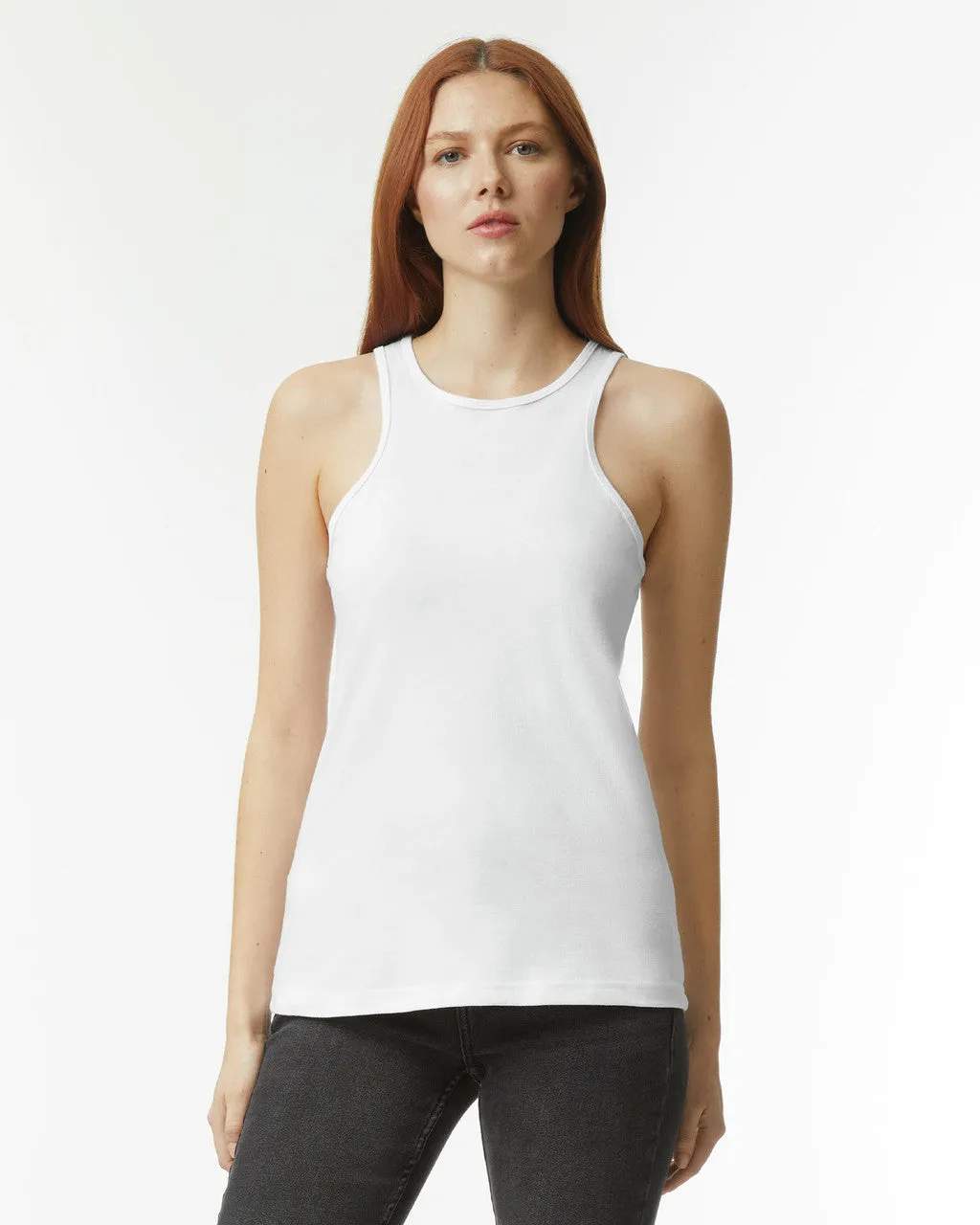 American Apparel Women's Racerneck Tank (101CVC)