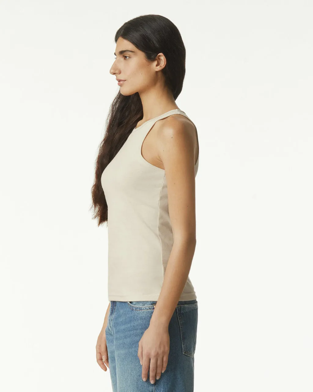 American Apparel Women's Racerneck Tank (101CVC)