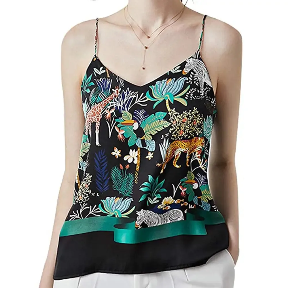 Animal Forest Sleeveless Blouse