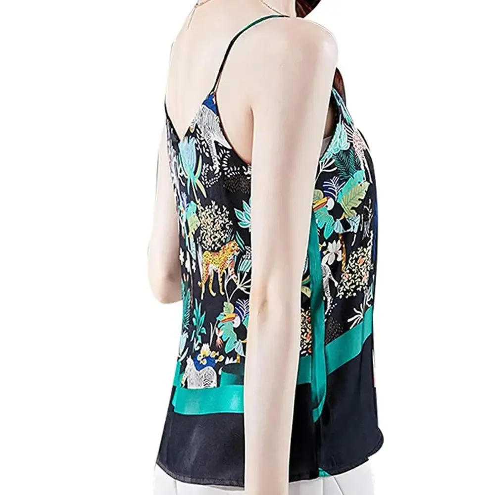 Animal Forest Sleeveless Blouse