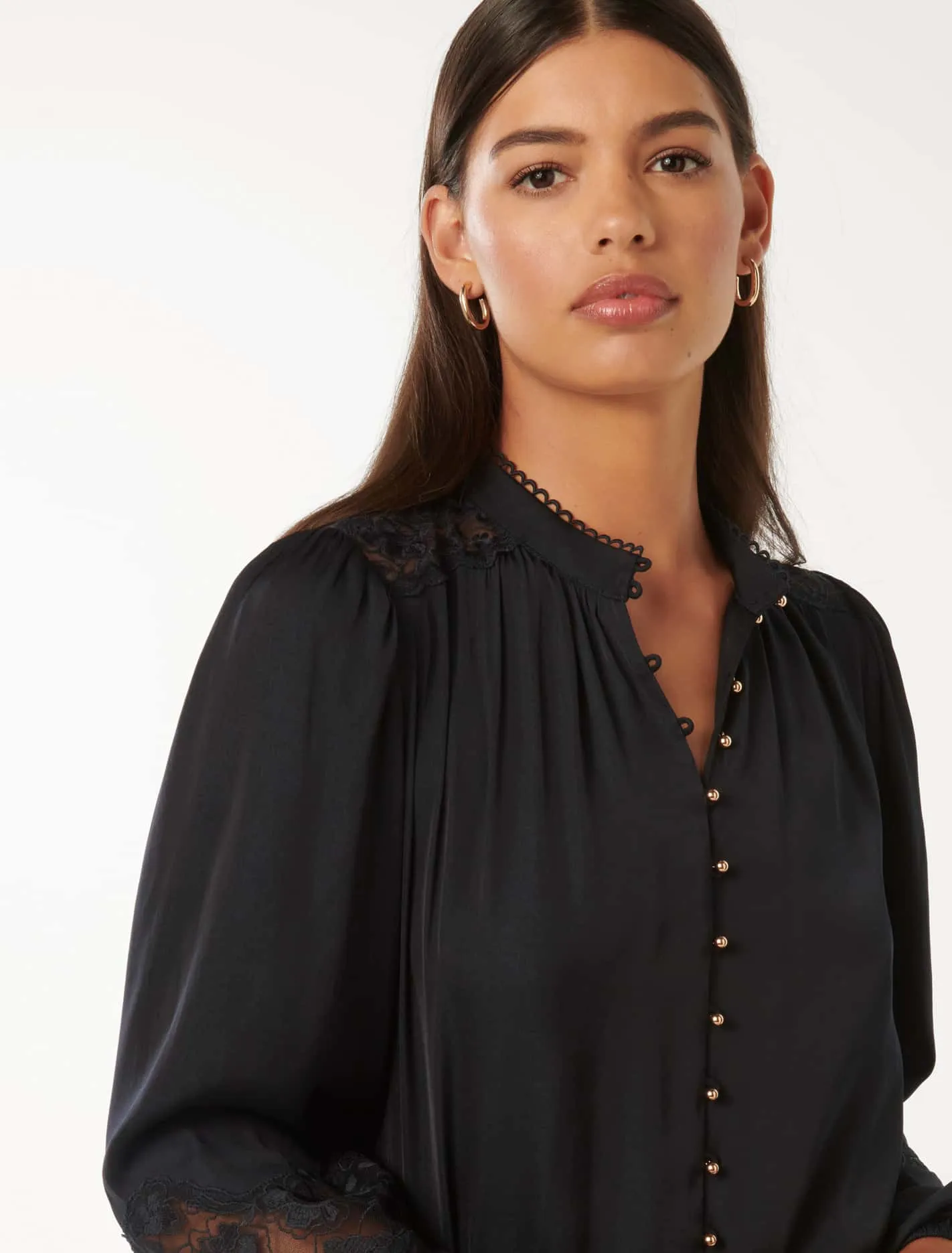 Annalise Lace Sleeve Blouse