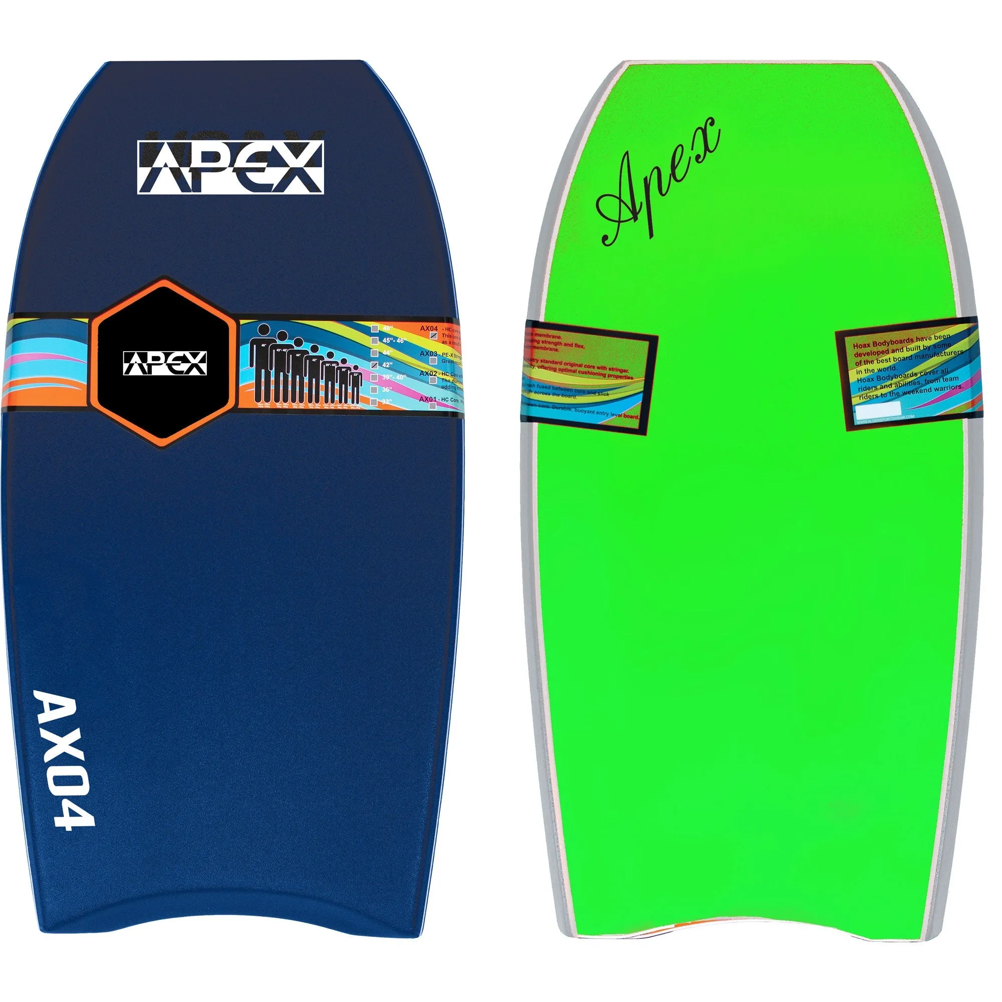 Apex AX04 Bodyboard - 42" Inch