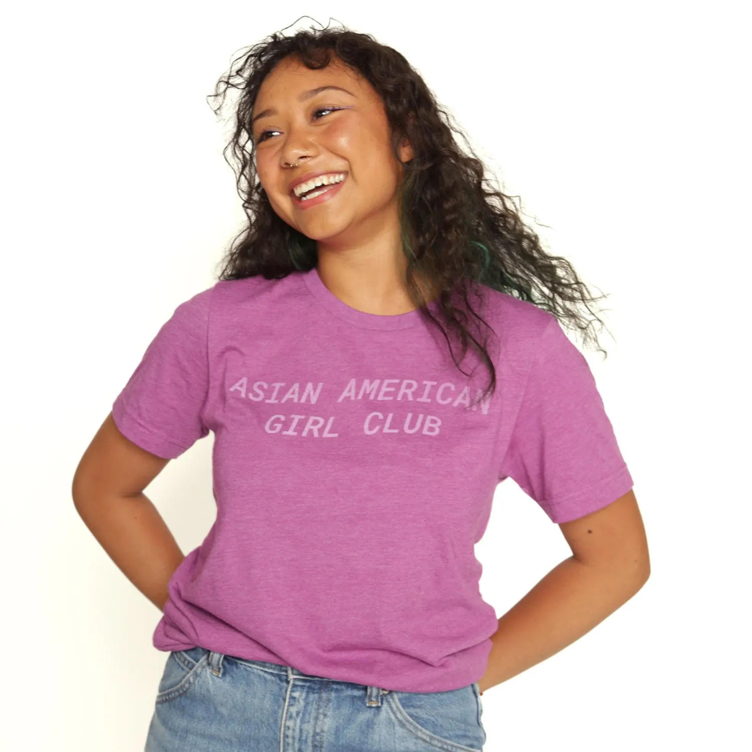 Asian American Girl Club Seasonal Logo Tee