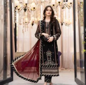 Asim Jofa Chiffon Suit