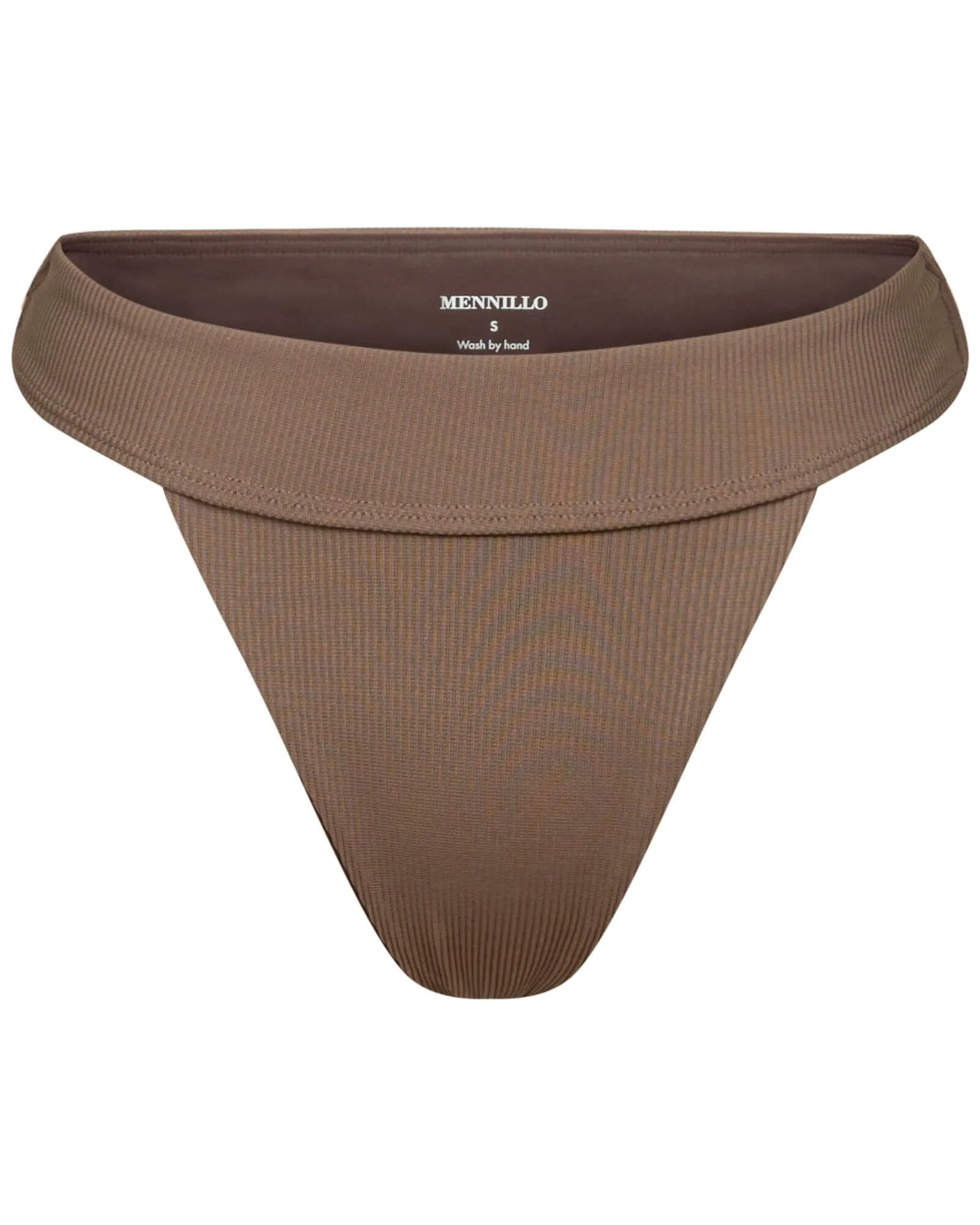 Axelle bottom brazilian - Brown rib