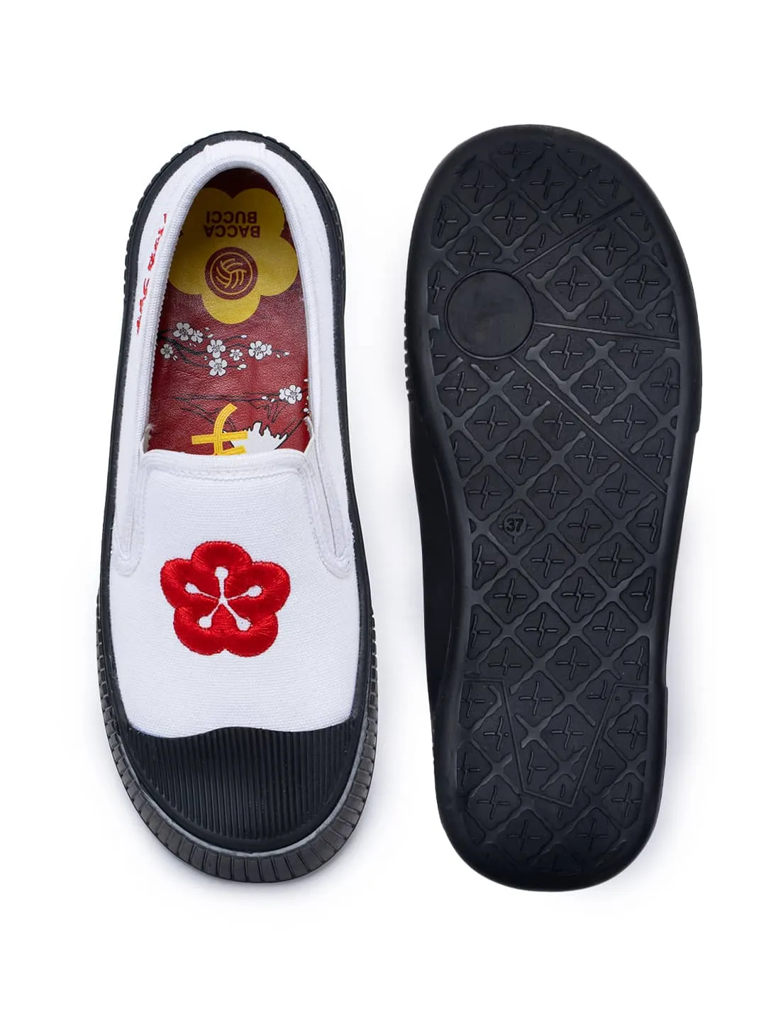 Bacca Bucci Kawaii Sakura Slip-On Sneakers