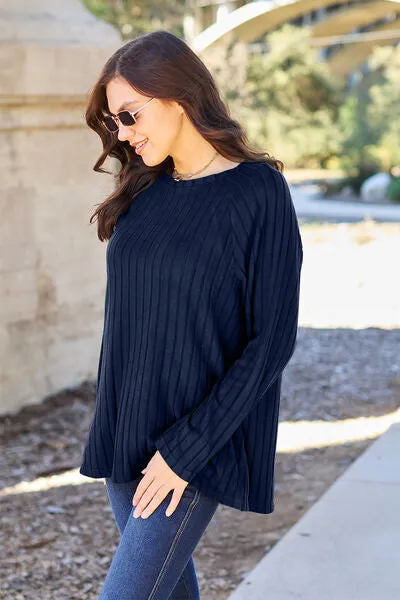 Back To Basics Long Sleeve Knit Top