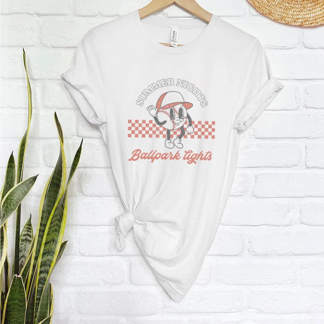 Ballpark Lights Graphic T-Shirt - SU152