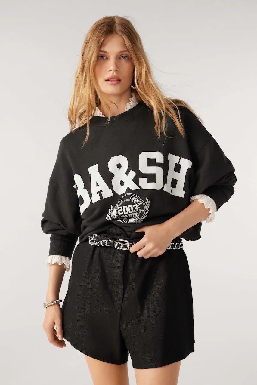 Bash Paris Benjamin Sweater in Carbon