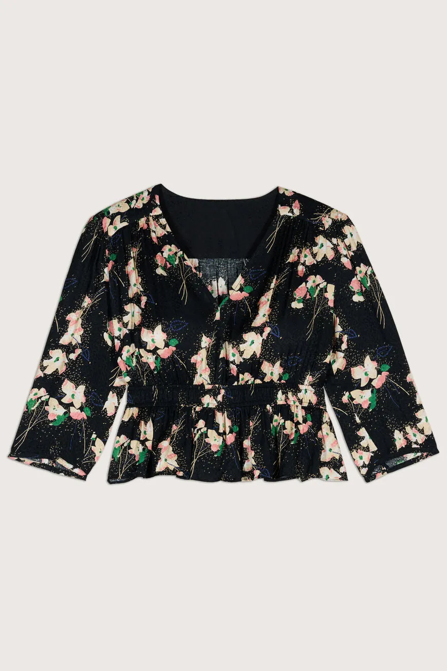 Bash Paris Edon Top in Black