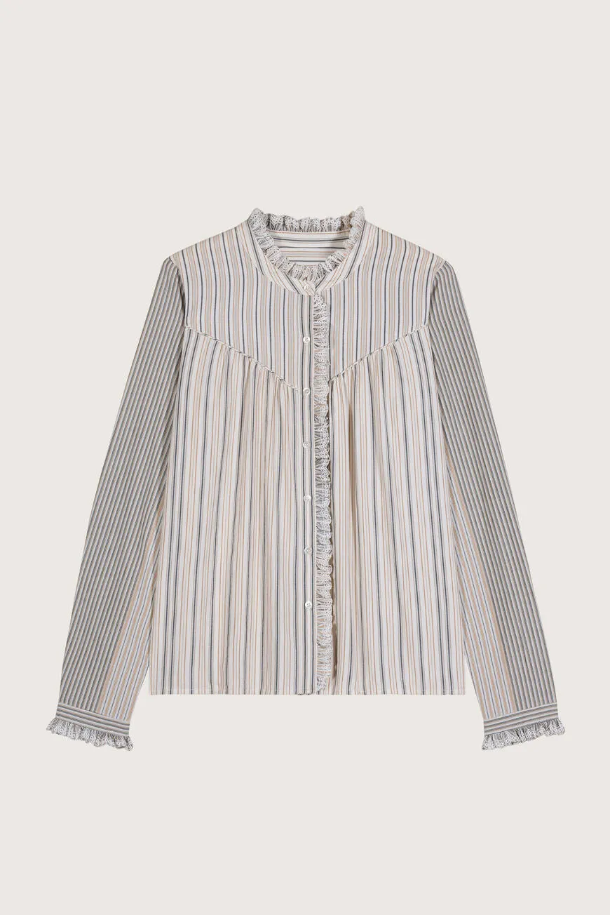 Bash Paris Luz Shirt in Ecru