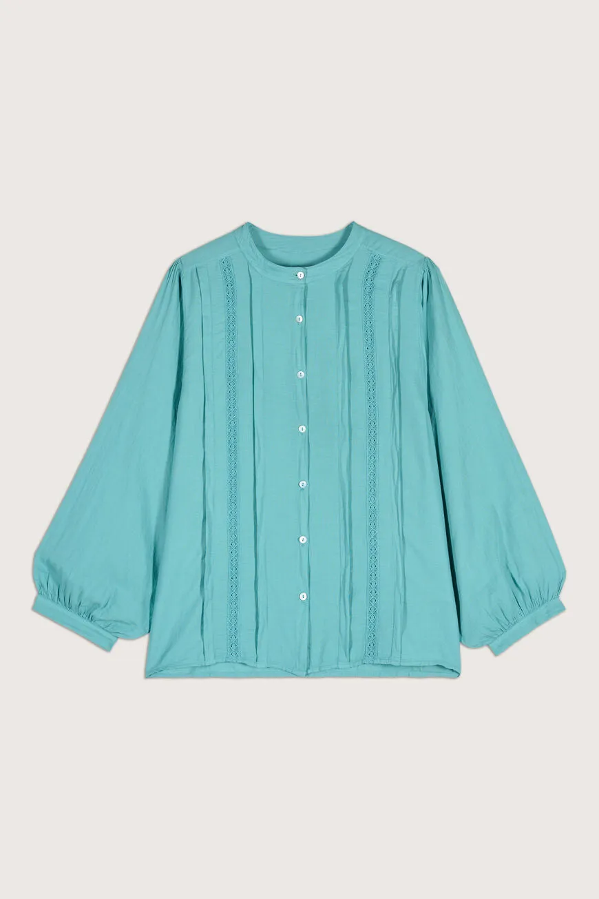 Bash Paris Timbra Shirt in Turquoise