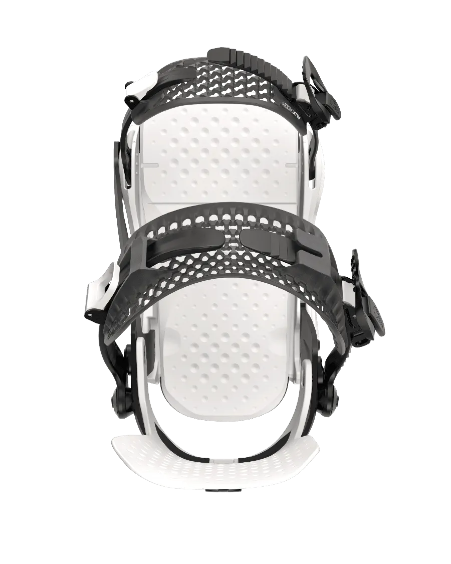 BATALEON 20Y AsymWrap Snowboard Bindings White 2024