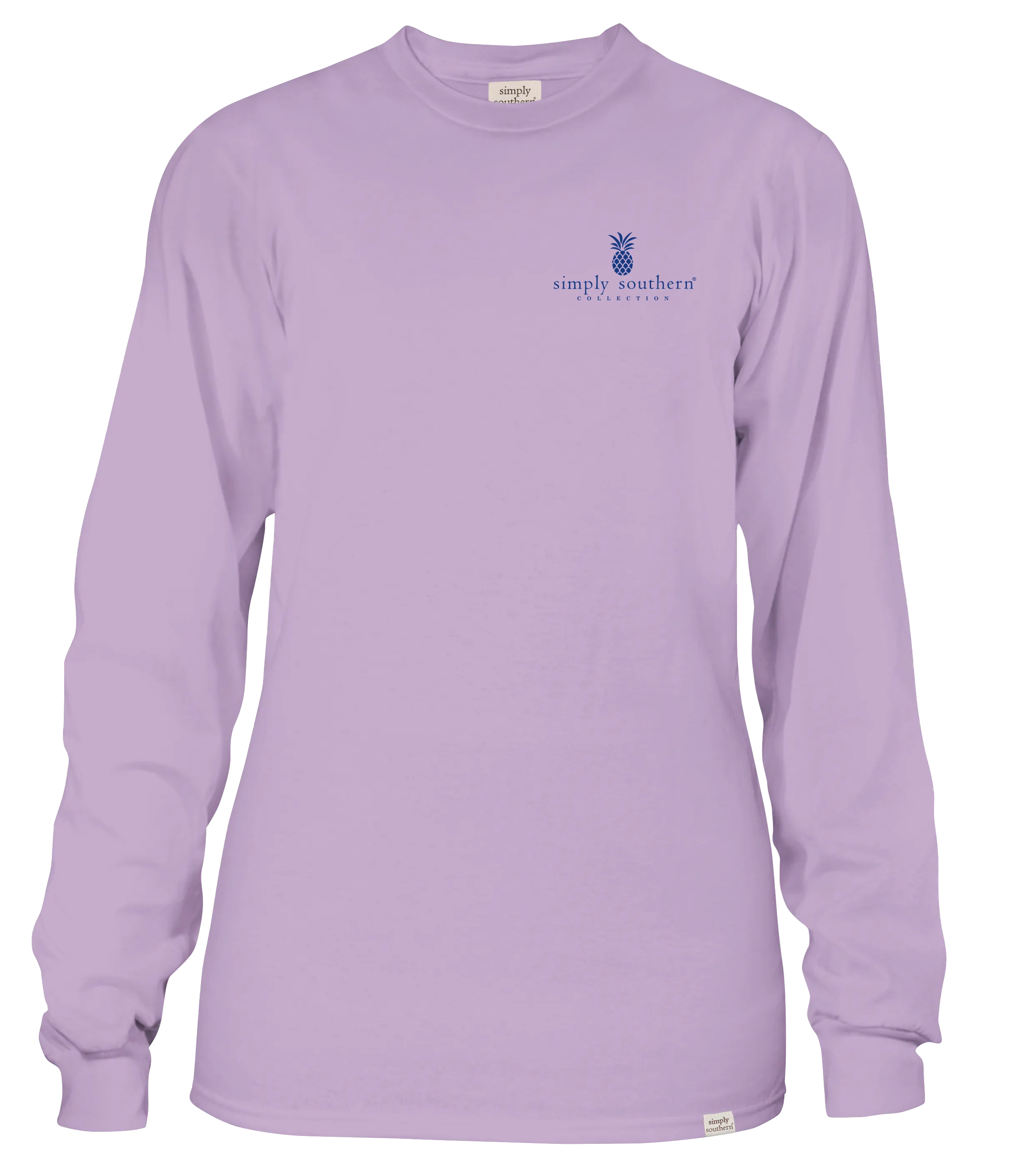 'Be A Light For All To See' Lilac Long Sleeve Tee by Simply Southern