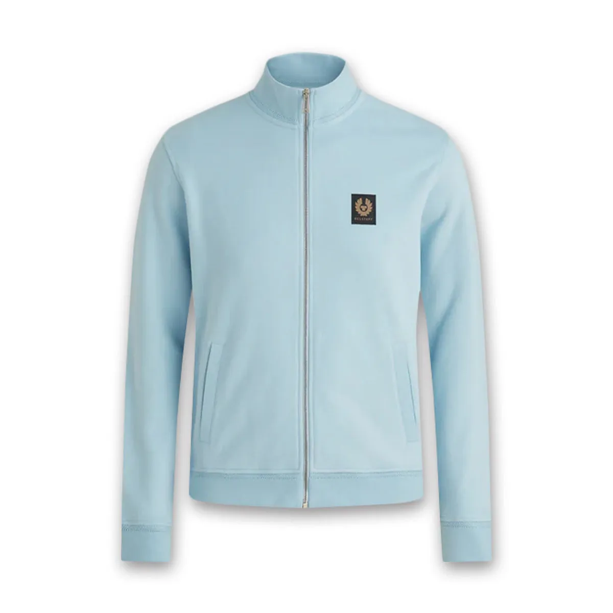 Belstaff - Full Zip Sweatshirt in Skyline Blue