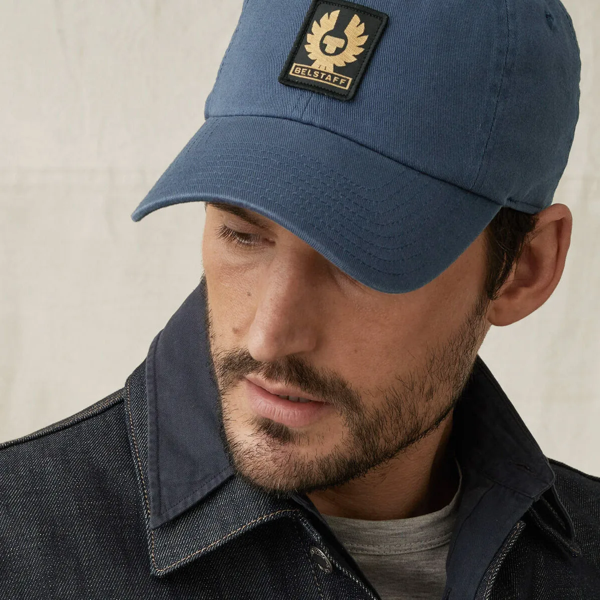 Belstaff - Phoenix Logo Cap in Airforce Blue