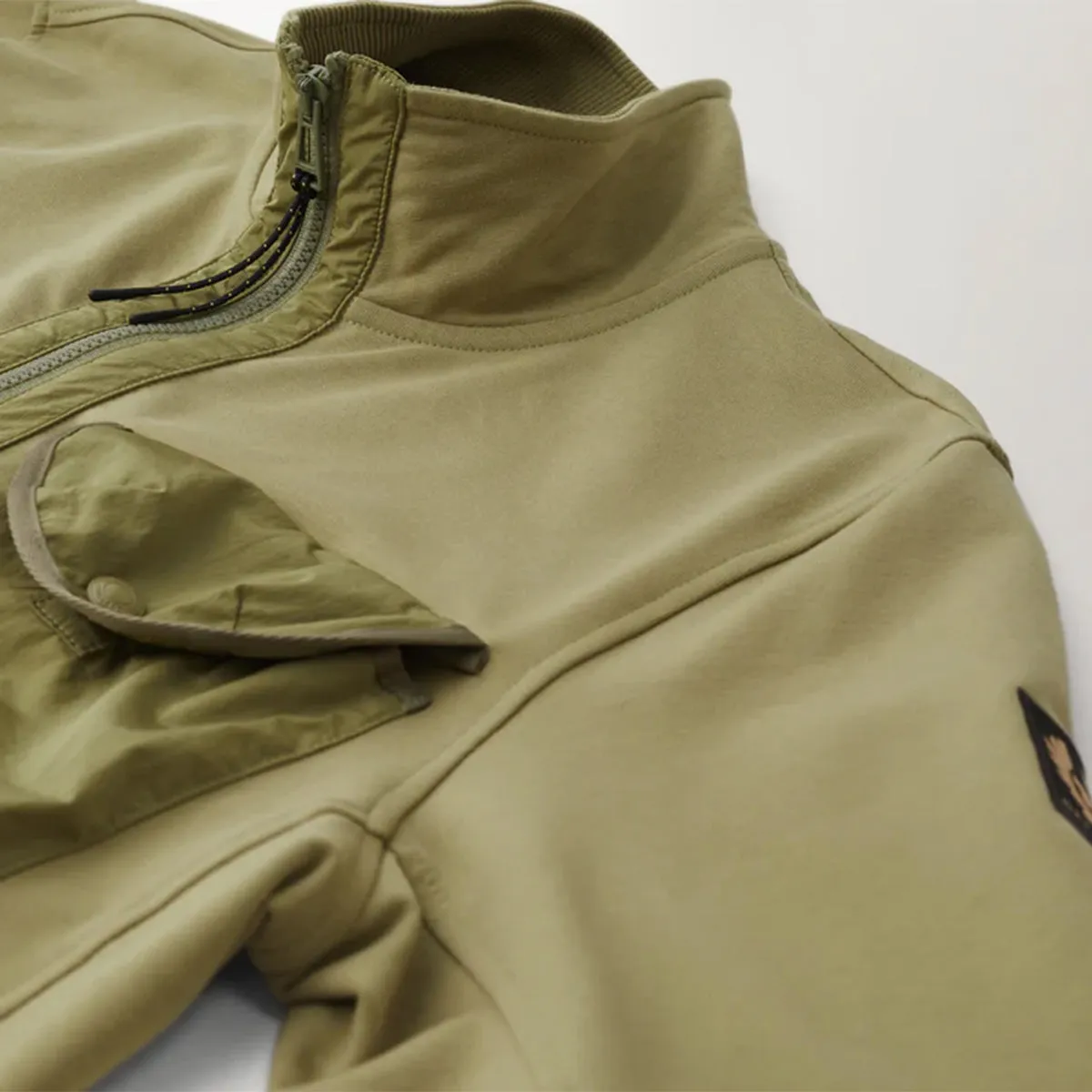 Belstaff - Transit Full Zip Sweatshirt in Aloe