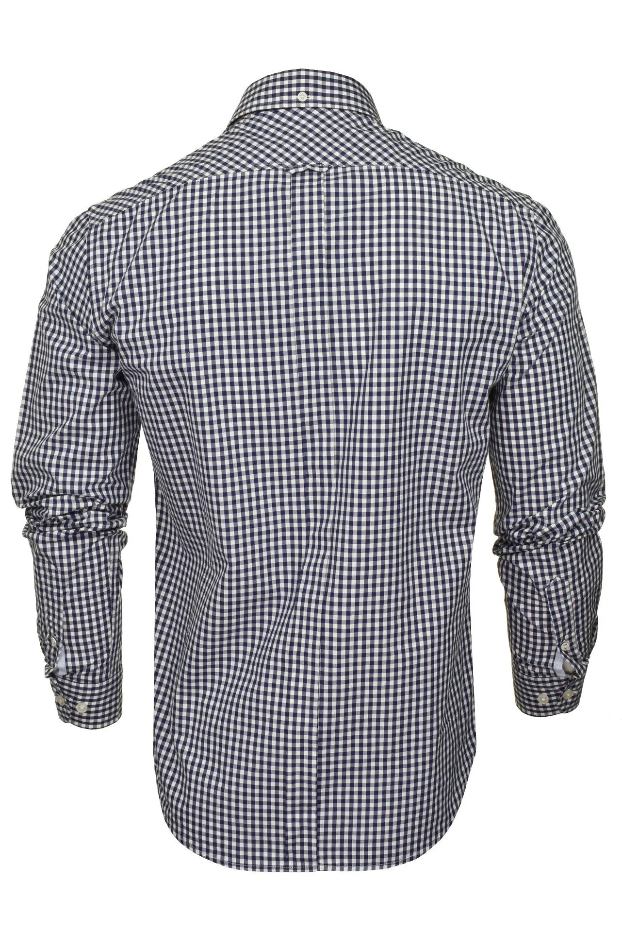 Ben Sherman Men's Signature Gingham Check Shirt, Button-Down Collar, Long Sleeves, Regular Fit