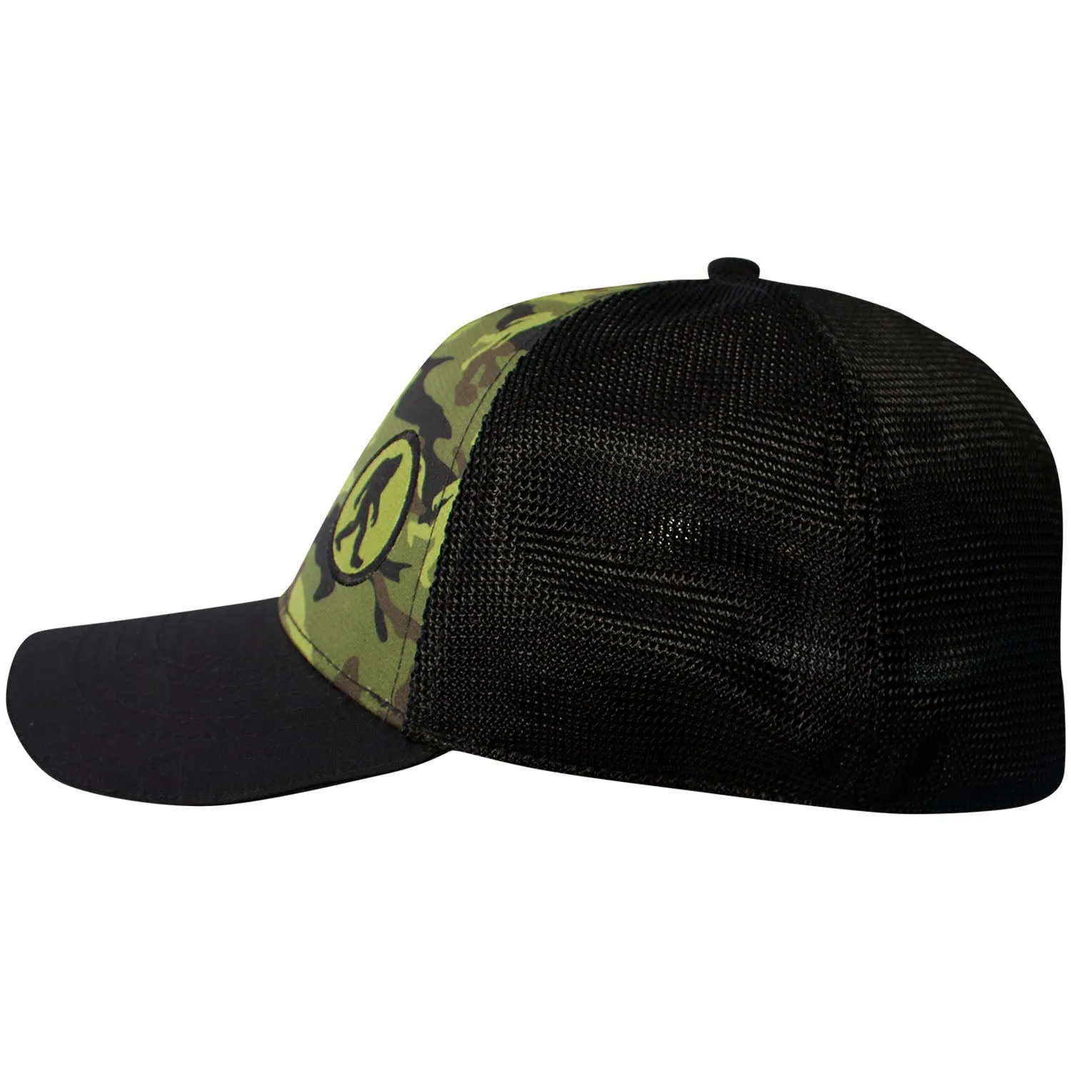 Bigfoot Camo 5 Panel Trucker Hat