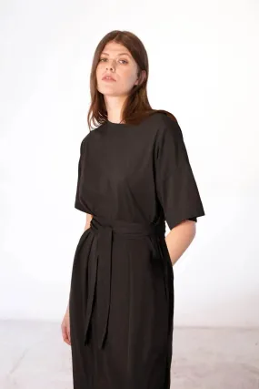 Black organic Array dress