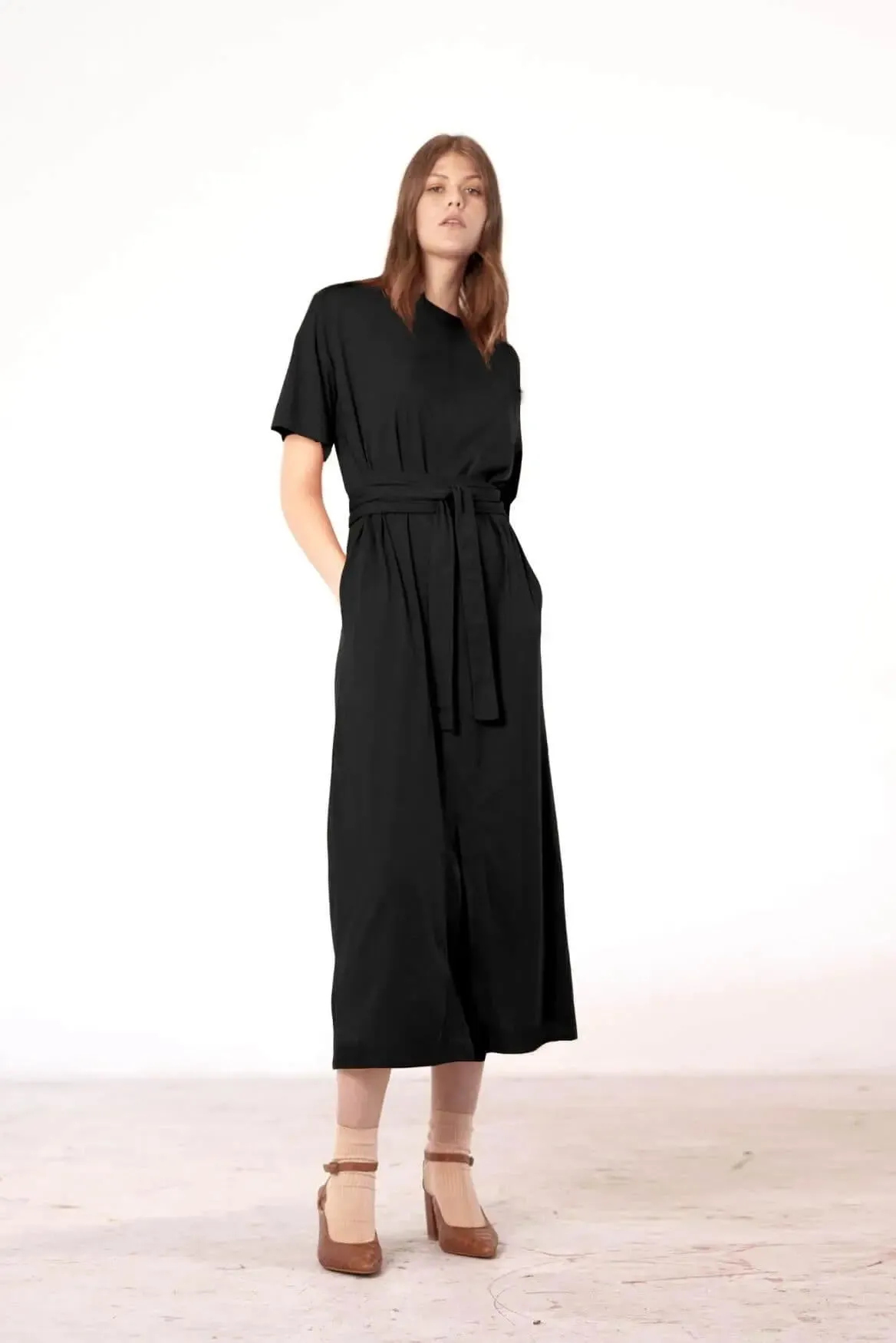 Black organic Array dress