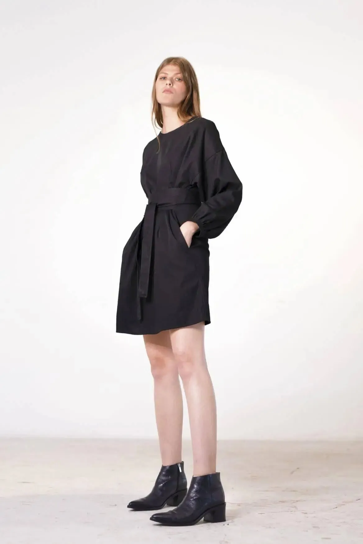 Black Organic Dress Variance