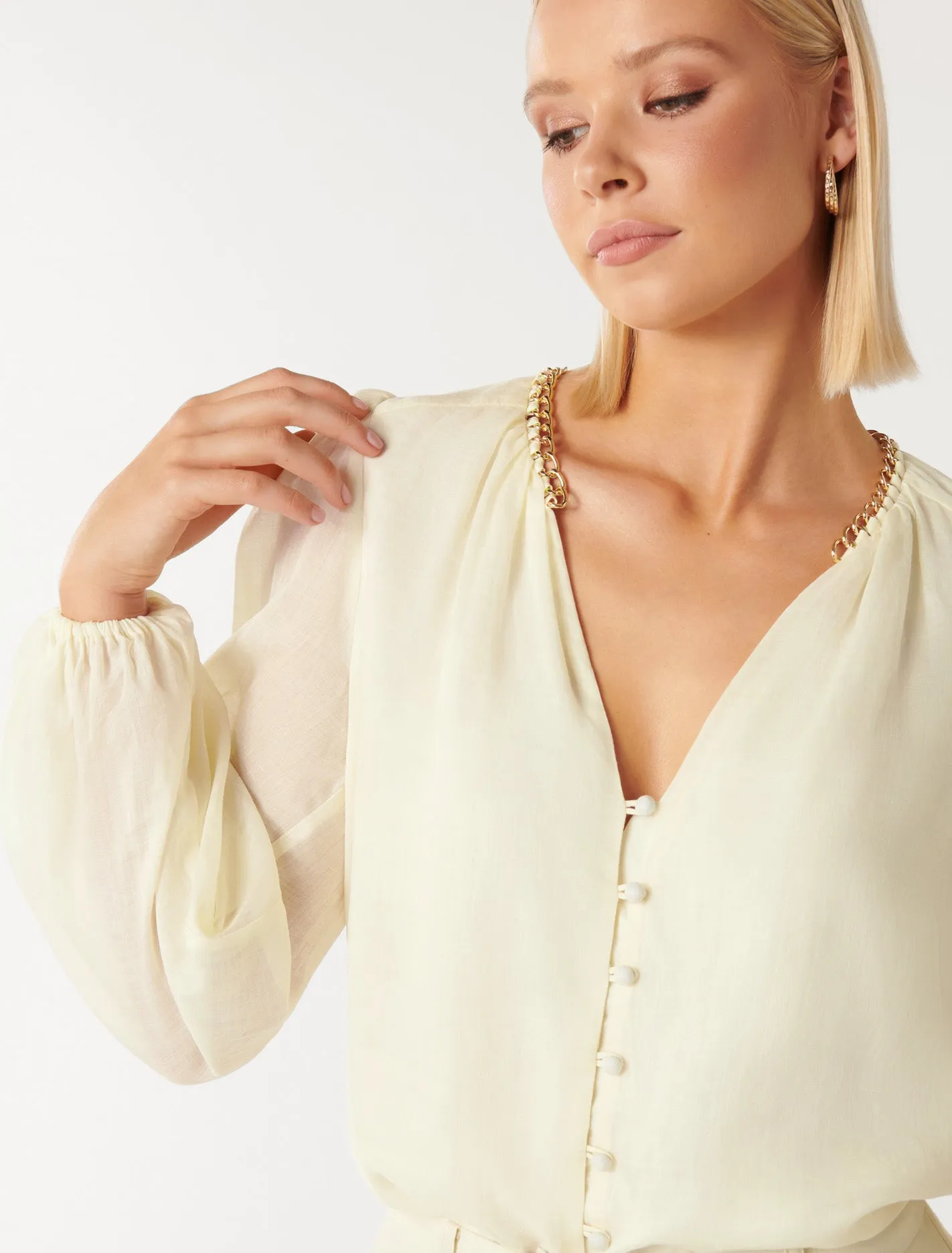 Blair Chain Detail Blouse