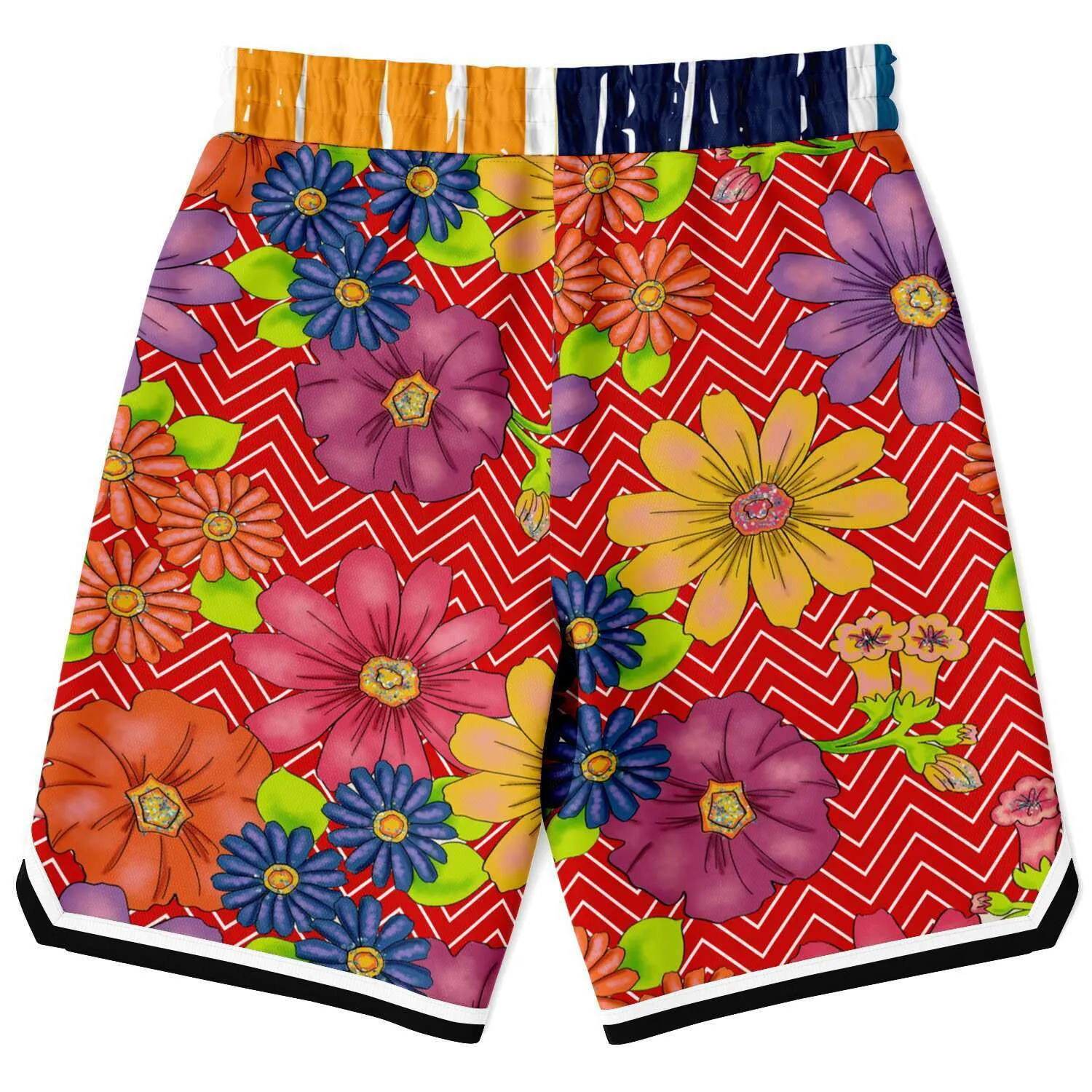 Blossom Hill Unisex Basketball Shorts