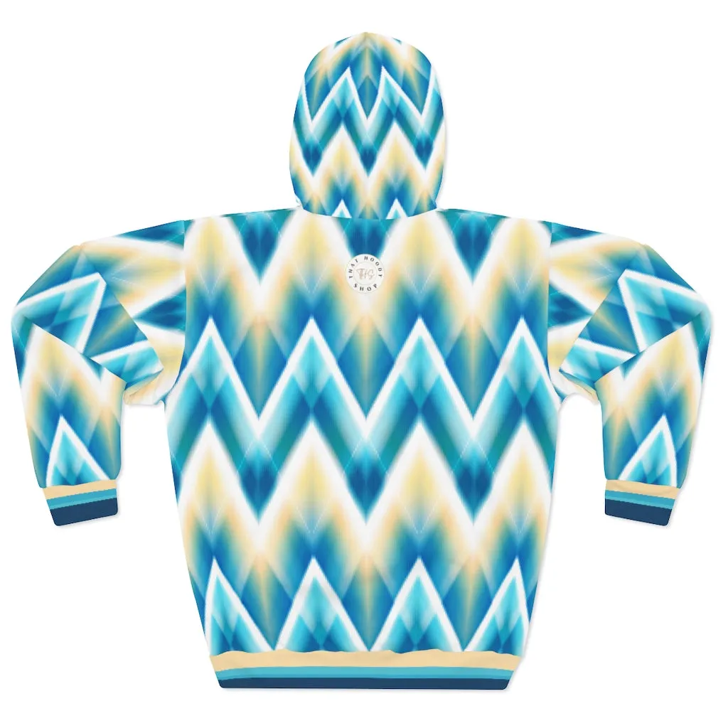 Blue Azure Unisex Pullover Hoodie