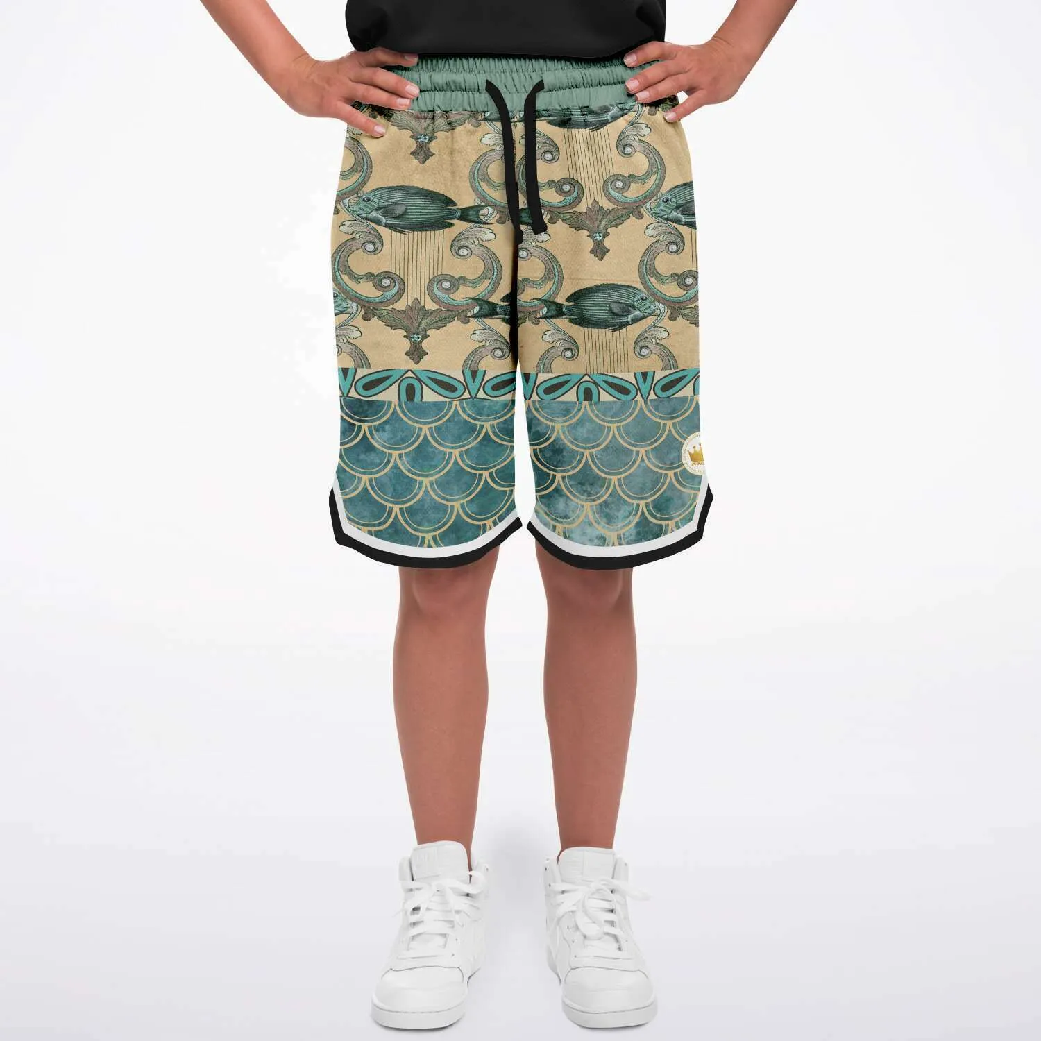 Bon Voyage Unisex Basketball Shorts