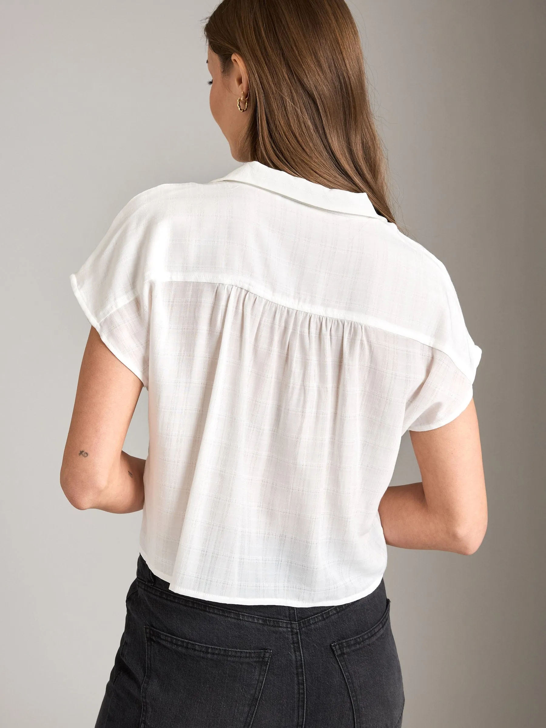 Bonita Polo Collar Blouse