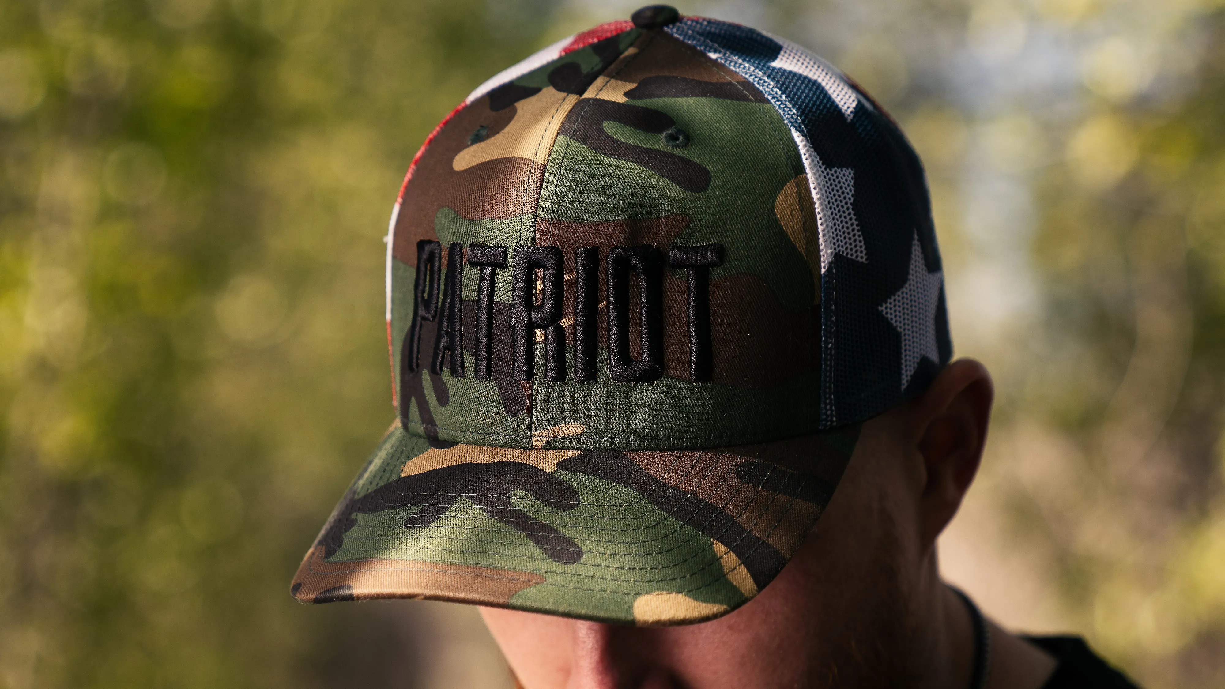 Camo Flag Hat