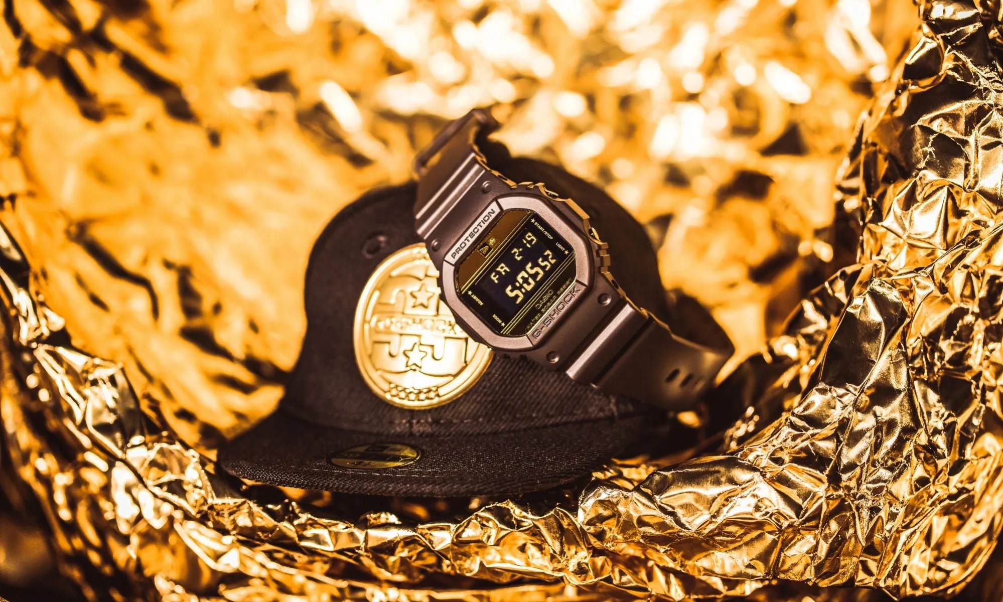 CASIO G-SHOCK DW-5600NE-1ER X NEW ERA CAP LIMITED EDITION