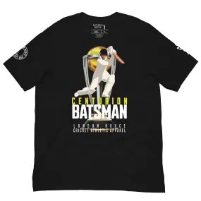 Centurion Batsman Graphic Cricket T-Shirt