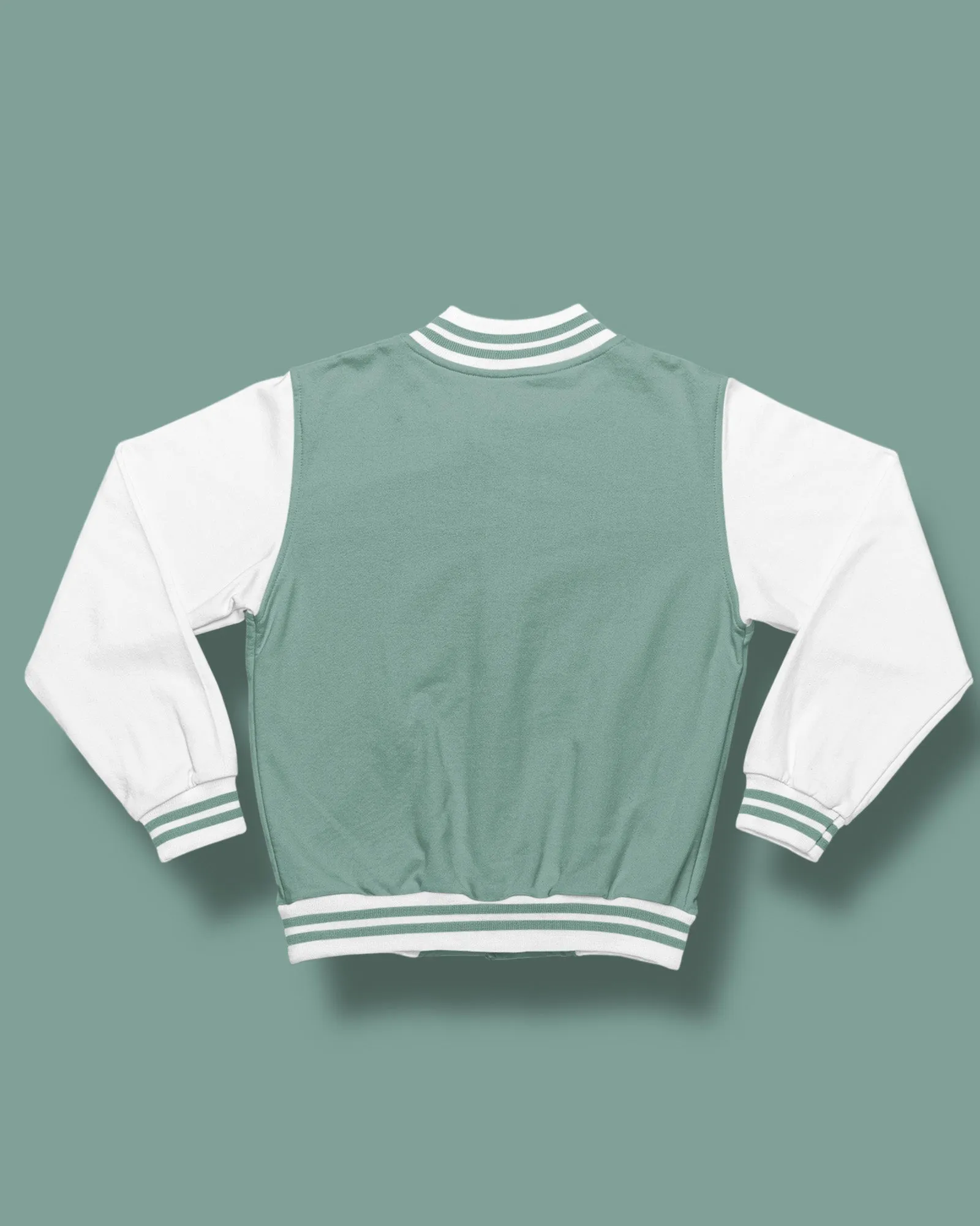 Champion Varsity Jacket: Mint Bliss