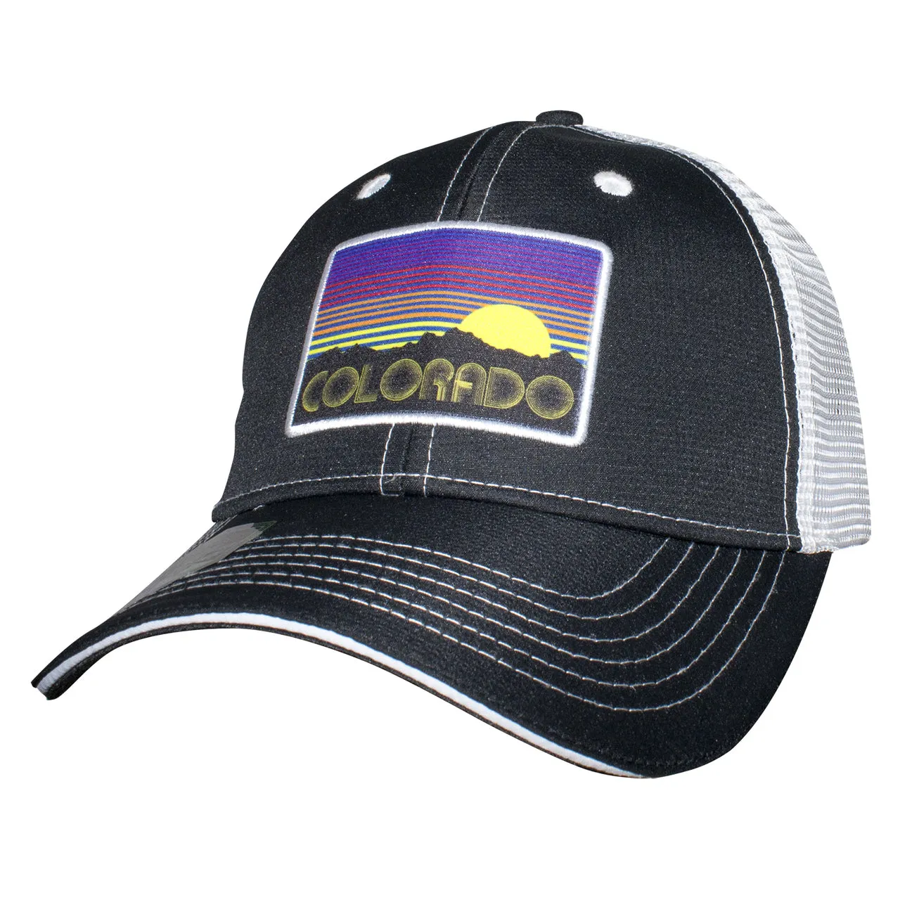 CO Skyline 6 Panel Trucker Hat