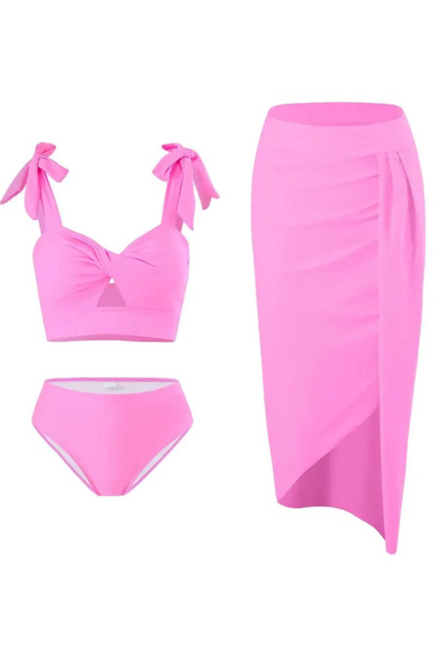 Cotton Candy Bikini Set Of 3