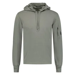 CP COMPANY Lens Hoodie Sweatshirt Dark Grey