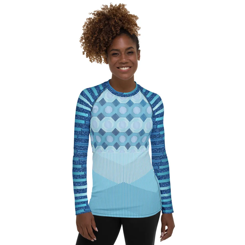 Côte d'Azur Fashion Rashguard Top